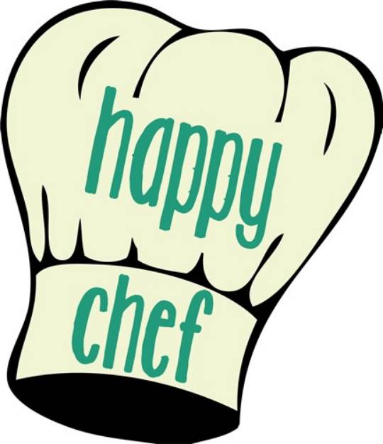 Picture of Happy Chef SVG File