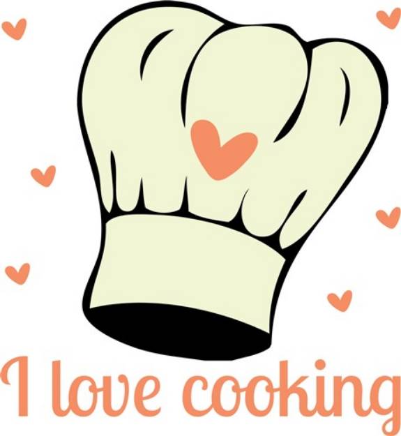 Picture of Love Cooking SVG File