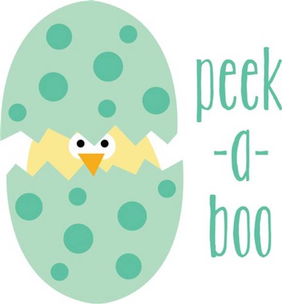 Picture of Peek-A-Boo SVG File