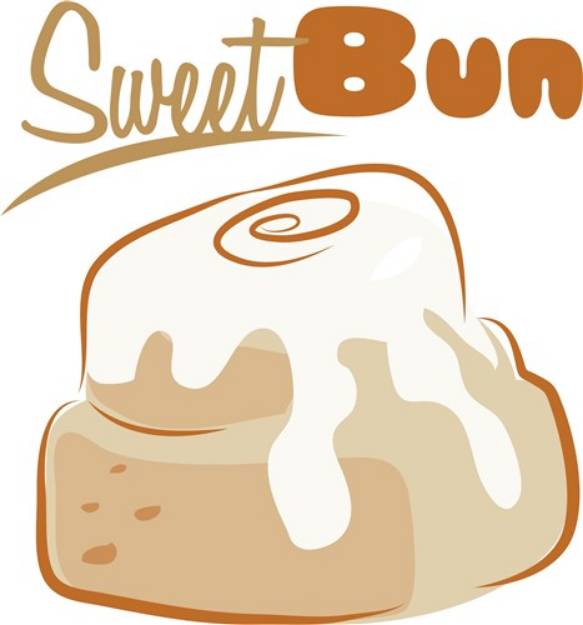 Picture of Sweet Bun SVG File