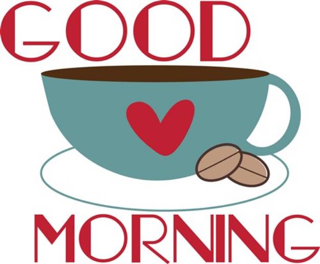 Picture of Good Morning SVG File