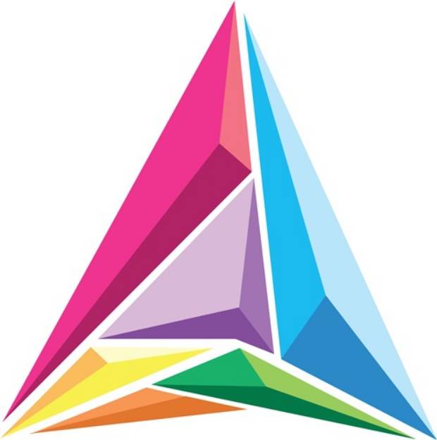 Picture of Color Triangle SVG File