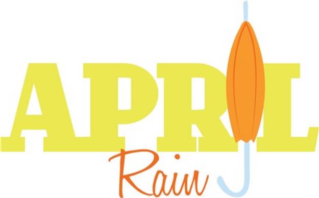 Picture of April Rain SVG File