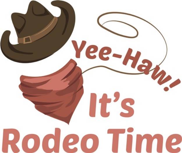 Picture of Rodeo Time SVG File