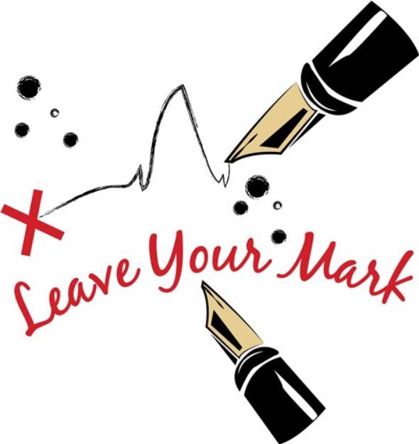 Picture of Leave Your Mark SVG File