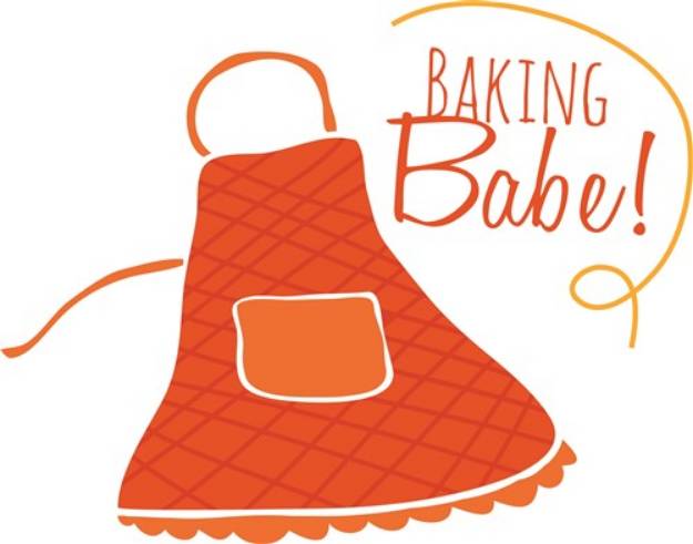 Picture of Baking Babe SVG File