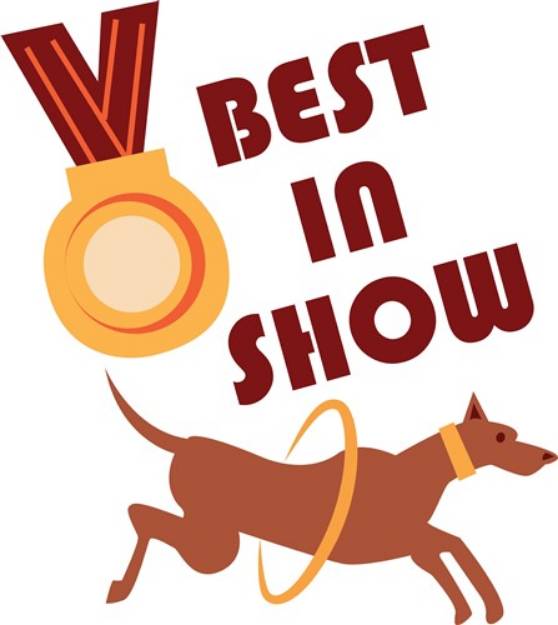 Picture of Best In Show SVG File