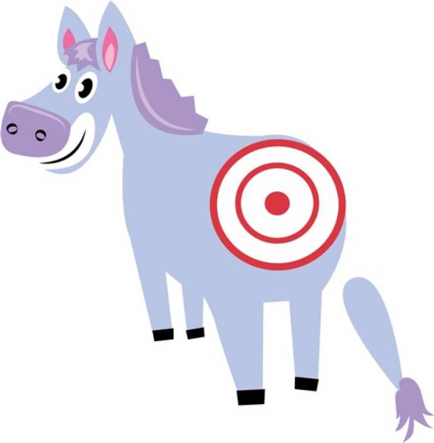 Picture of Pin Tail On Donkey SVG File