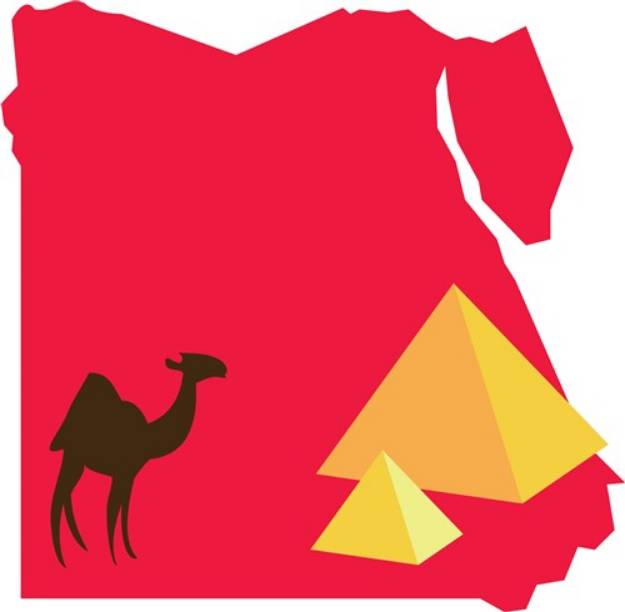 Picture of Egypt SVG File
