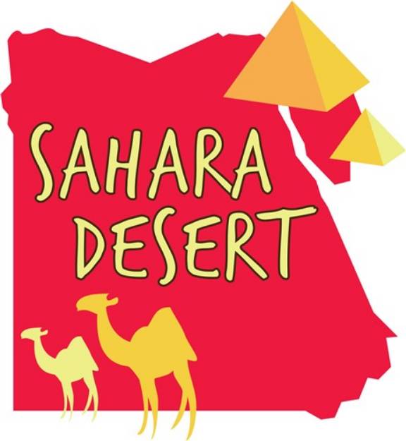 Picture of Sahara Desert SVG File