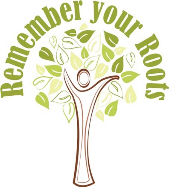 Picture of Remember Your Roots SVG File