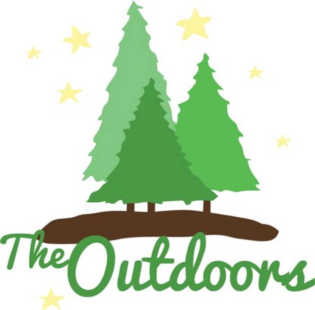 Picture of The Outdoors SVG File