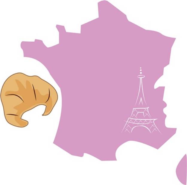 Picture of France SVG File