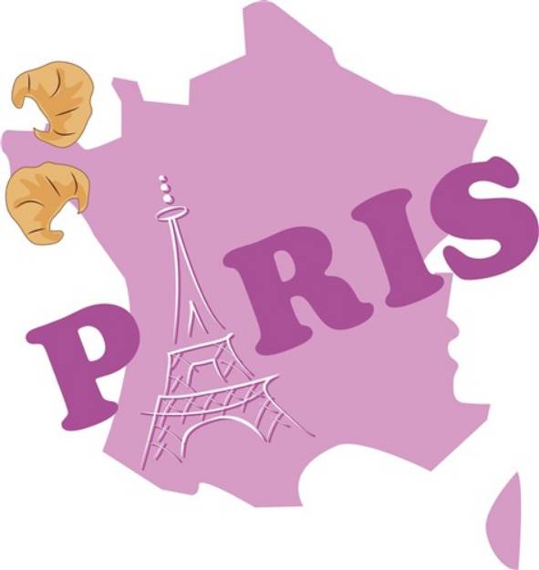 Picture of Paris SVG File