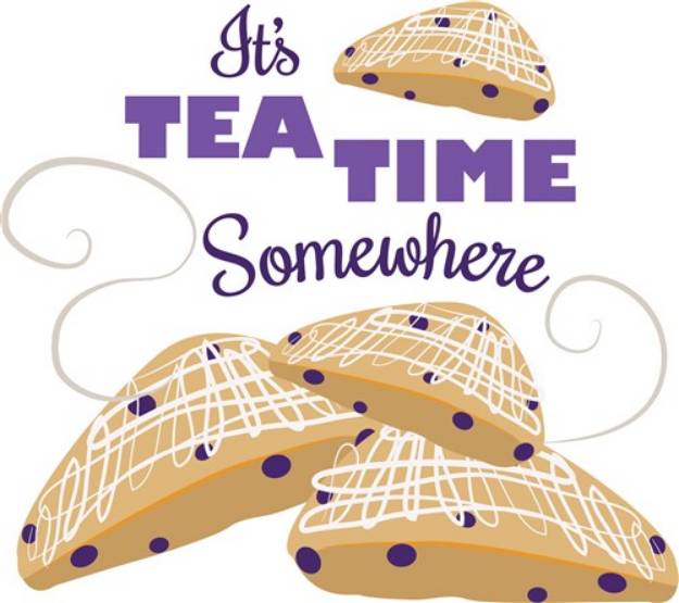 Picture of Its Tea Time SVG File