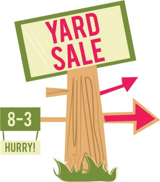 Picture of Yard Sale SVG File