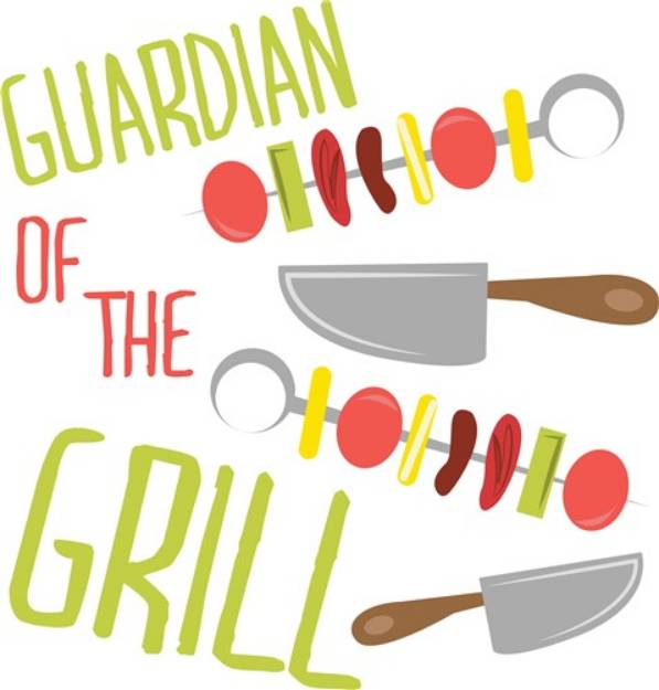 Picture of Guardian Of Grill SVG File