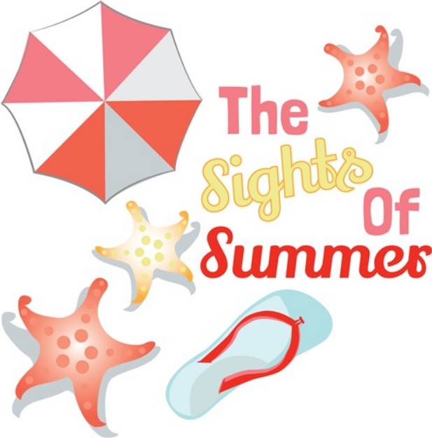 Picture of Sights Of Summer SVG File