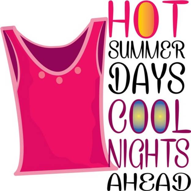 Picture of Hot Summer Days SVG File