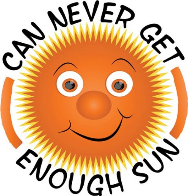 Picture of Enough Sun SVG File