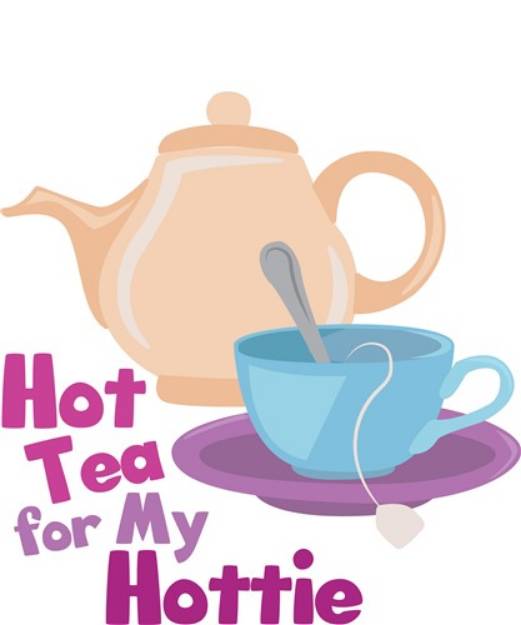 Picture of Hot Tea SVG File