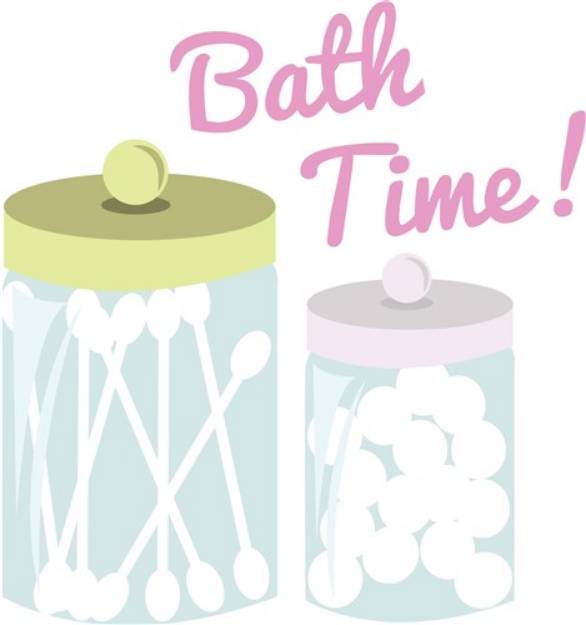 Picture of Bath Time SVG File