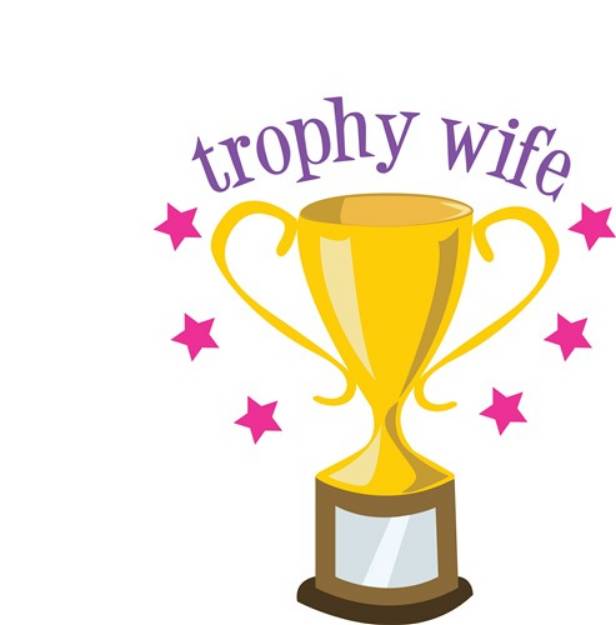 Picture of Trophy Wife SVG File