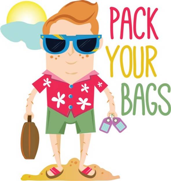 Picture of Pack Your Bags SVG File