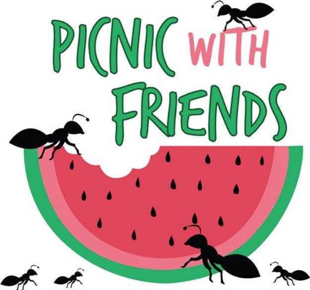 Picture of Picnic With Friends SVG File