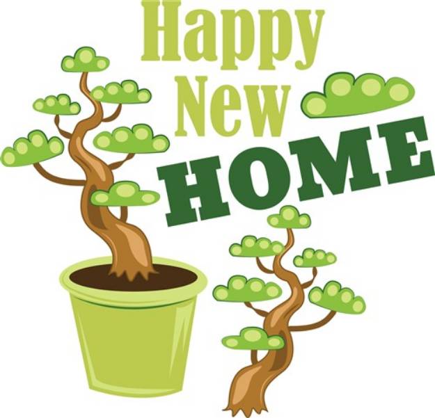 Picture of Happy New Home SVG File