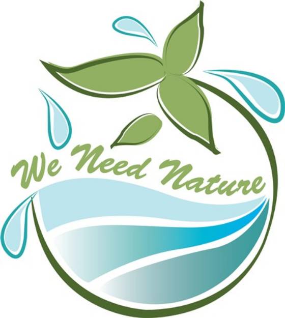 Picture of We Need Nature SVG File