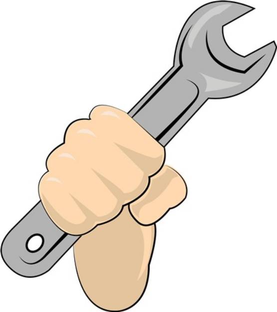 Picture of Wrench SVG File