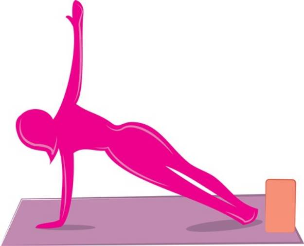 Picture of Yoga Pose SVG File