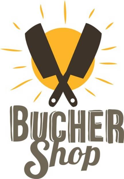 Picture of Butcher Shop SVG File