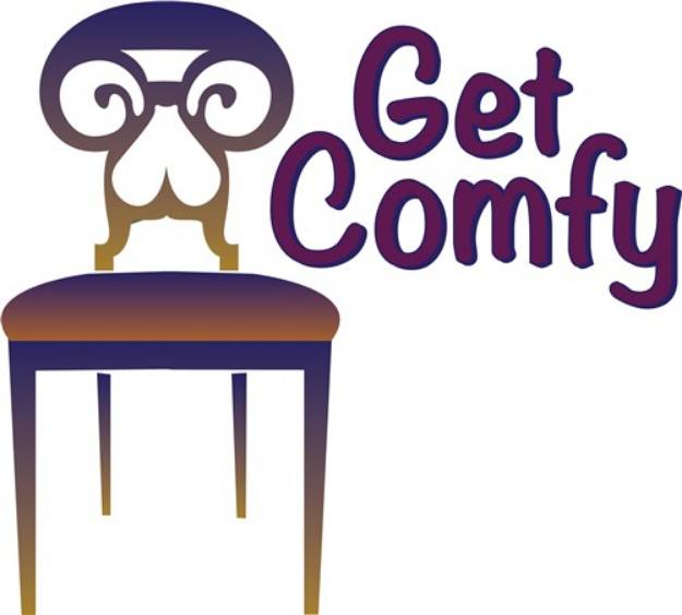 Picture of Get Comfy SVG File