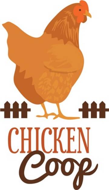 Picture of Chicken Coop SVG File