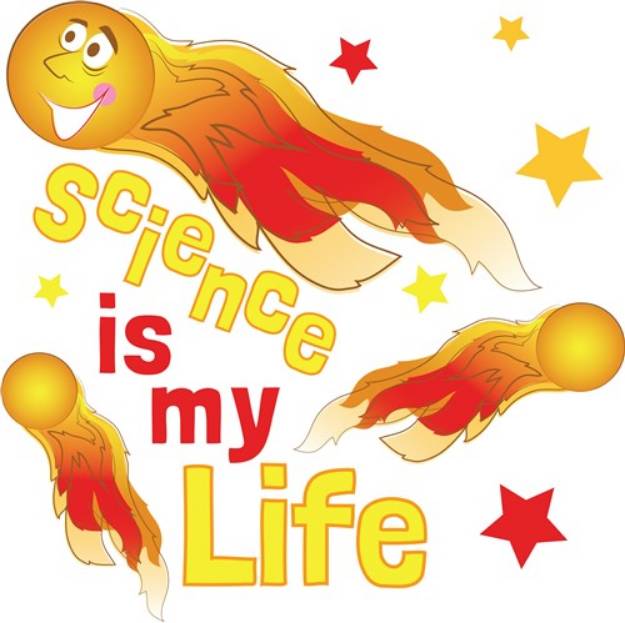 Picture of Science Is Life SVG File
