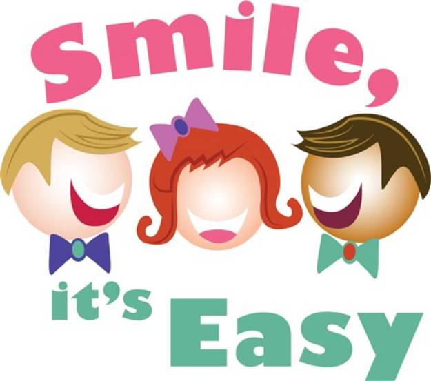 Picture of Smile Its Easy SVG File