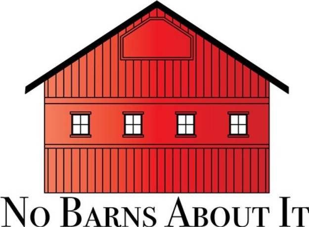 Picture of No Barns SVG File