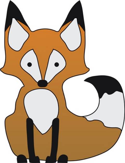 Picture of Fox SVG File