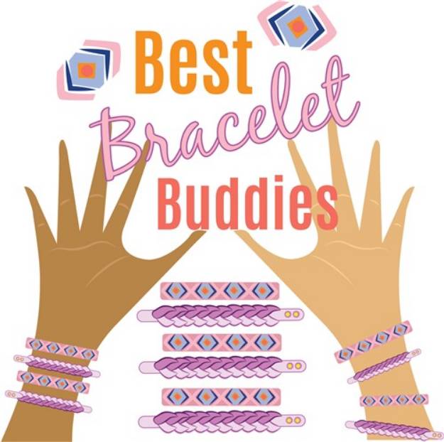 Picture of Bracelet Buddies SVG File
