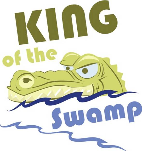 Picture of King Swamp SVG File