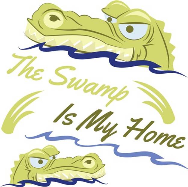 Picture of The Swamp SVG File