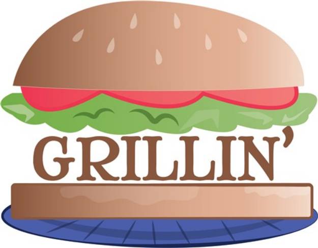 Picture of Grillin SVG File