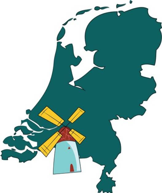 Picture of Netherlands SVG File