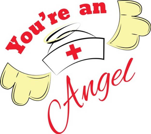 Picture of Youre An Angel SVG File