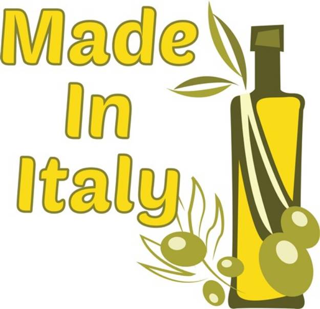 Picture of Made In Italy SVG File