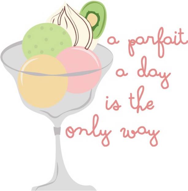 Picture of Parfait A Day SVG File