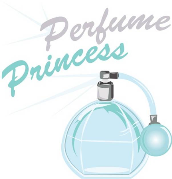 Picture of Perfume Princess SVG File