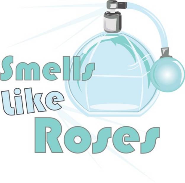 Picture of Smell Like Roses SVG File